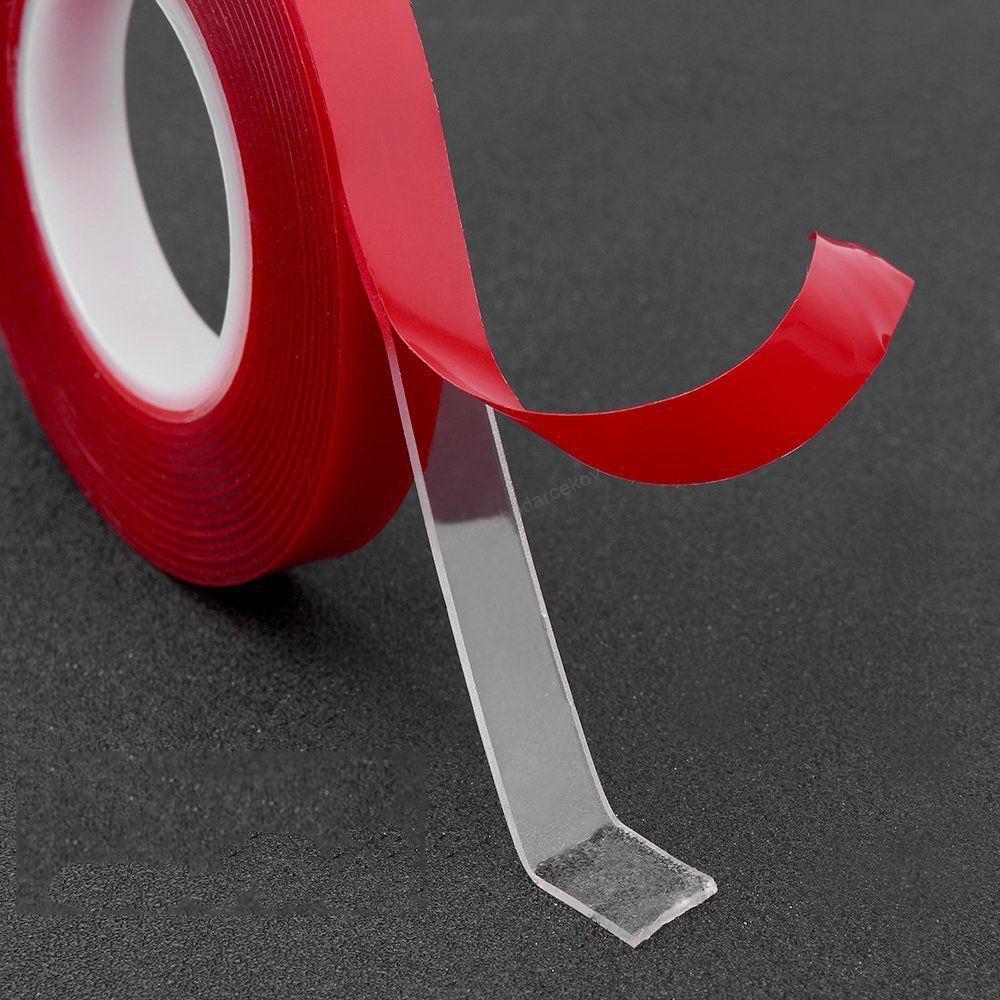 Obojstranná lepiaca páska transparentná 3mx1cm