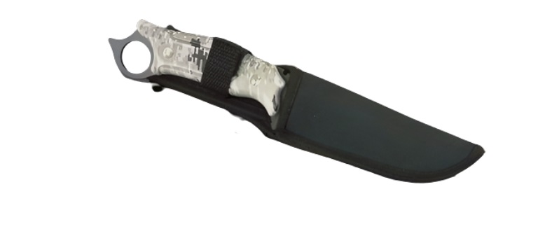 Poľovnícky nôž s okom 26cm