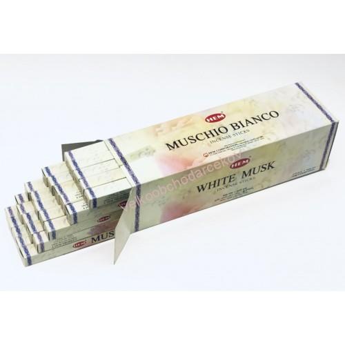 HEM vonné tyčinky White musk