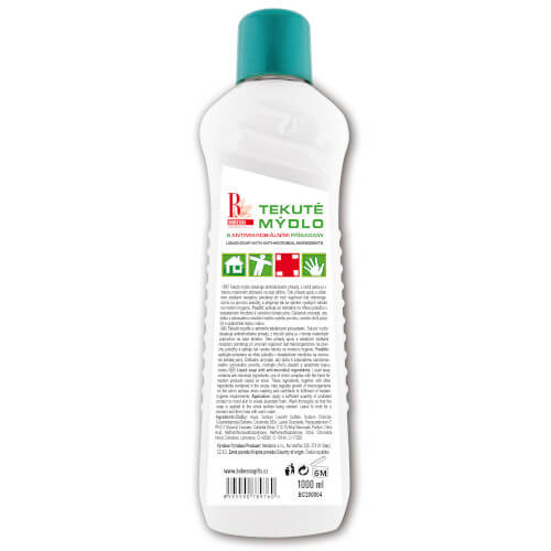 Bohemia Cosmetics antibakteriálne tekuté mydlo 1000 ml