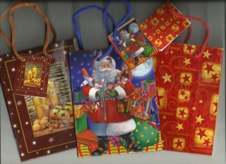 Vianočná darčeková taška TG20S
